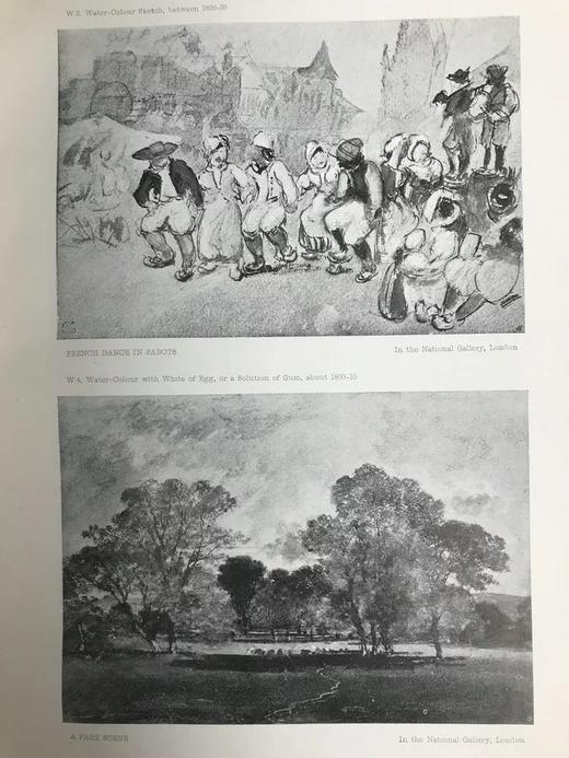 1903年 透纳画集 约150幅插图 漆布精装大16开 商品图12