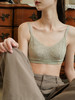 黛唯梵纯色日系背心式无钢圈运动胸罩收副乳小胸聚拢文胸薄款内衣女夏缩 商品缩略图1