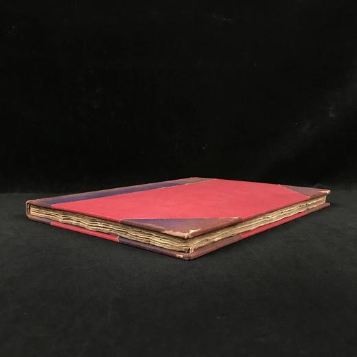 1862年 绘画协会作品集 约百幅插图 真皮精装大16开 商品图1