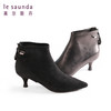 莱尔斯丹时尚优雅圆锥跟短靴1T45401 商品缩略图3