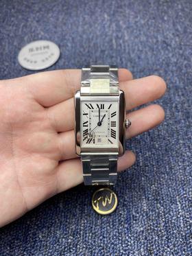 TW卡地亚坦克系列 男士机械腕表
拆解原装开模。