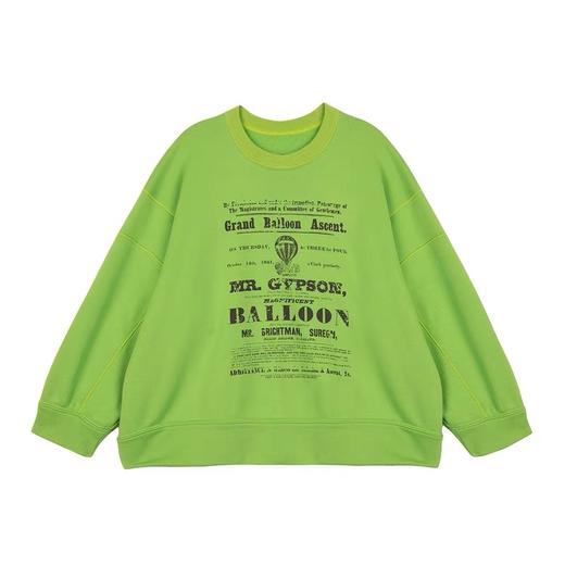 江南布衣童装21秋装新款男女童时尚套头卫衣1L8407420 商品图4