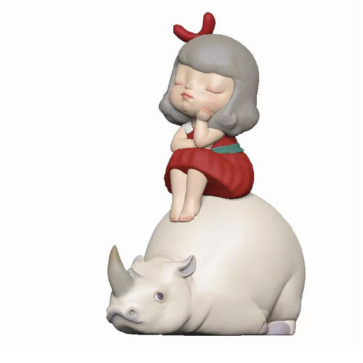 周双《驭梦-犀牛》 商品图2