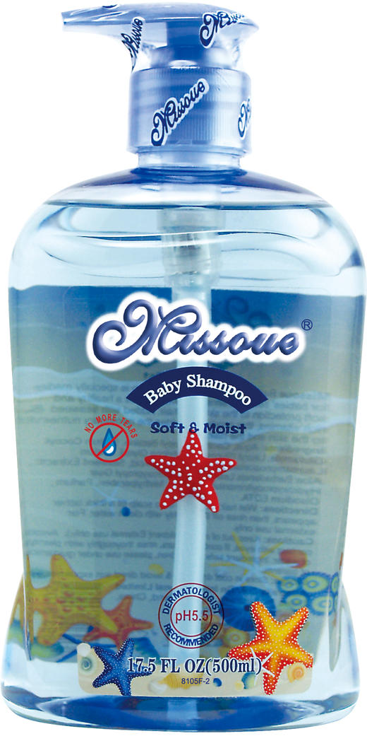 香港蜜语洗发 婴儿柔润洗发露 海星 500ml 商品图0