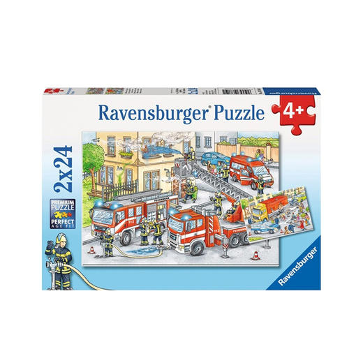 Ravensburger拼图  儿童益智玩具动物园2x24片男孩女孩 商品图3