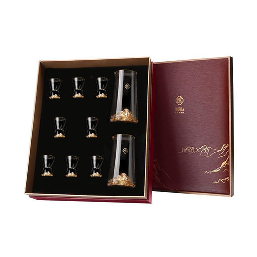 凯洛诗江山白酒杯礼盒套装（新）二壶八杯 商品图0