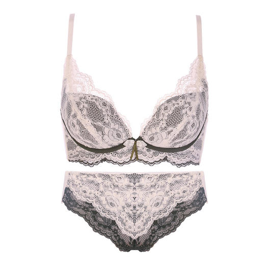 小胸聚拢内衣女士收副乳防下垂乳胶文胸加厚无钢圈防下垂胸罩bra 商品图4