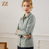 佐尔美2021年秋季新款 短款衬衣领外套E13SY13 商品缩略图3