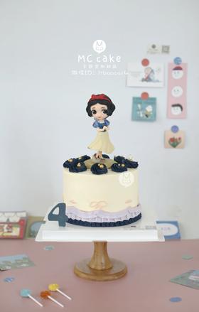 ins裱花白雪公主玩具