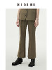 HIDEMI简约设计感微喇九分裤 商品缩略图1