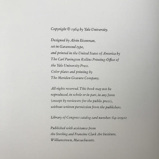 克拉克艺术中心藏品集（卷1） 126幅插图 布脊精装大16开 商品图3