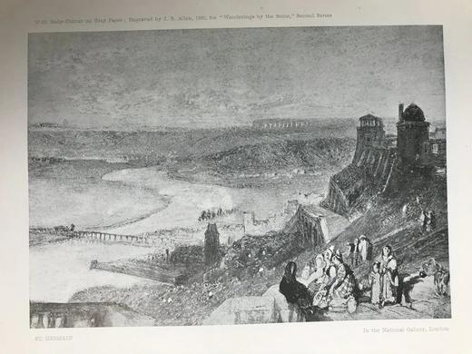 1903年 透纳画集 约150幅插图 漆布精装大16开 商品图7