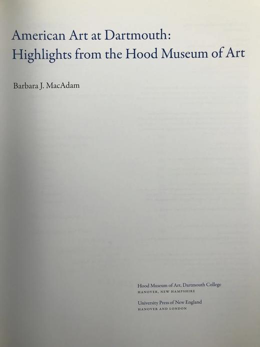 达特茅斯美国艺术图集 203幅插图 平装大16开 商品图3