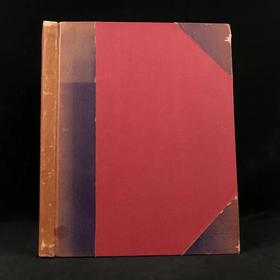 1862年 绘画协会作品集 约百幅插图 真皮精装大16开