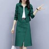 TZF-MFSS210825秋季新款流质显瘦时尚半身裙牛仔两件套 商品缩略图4