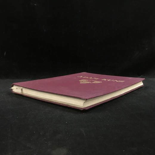 【德语】1921年 亚当·昆茨传记与画作集 数百幅插图 布面精装大16开 商品图1