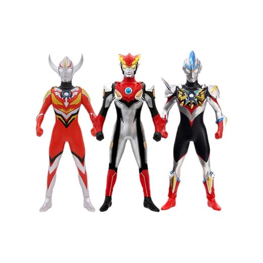 万代Bandai 豪华版声光30厘米奥特曼发声人偶赛罗男孩玩具 商品图0