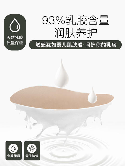 小胸聚拢内衣女士收副乳防下垂乳胶文胸加厚无钢圈防下垂胸罩bra 商品图2