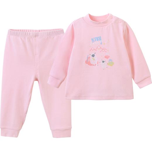 英氏儿童赛柔丝中高领内衣套装秋衣秋裤YLNKJ01018A YLNKJ01019A 商品图4