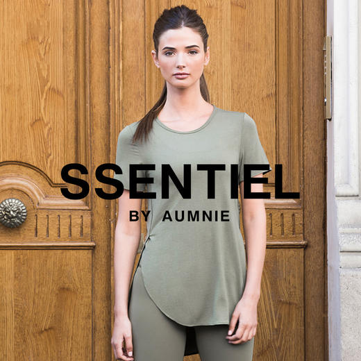 全配色 经典高低开叉T恤 SSENTIEL SPLIT TEE 商品图9