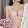 黛唯梵少女内衣小胸聚拢日系bra文胸罩内裤一套装无肩带无钢圈上托薄款 商品缩略图0