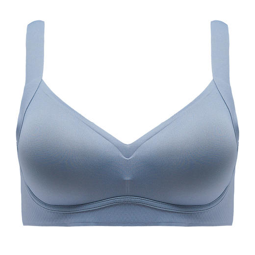 黛唯梵无痕内衣女小胸聚拢无钢圈乳胶运动背心收副乳文胸罩2021夏季薄款 商品图1