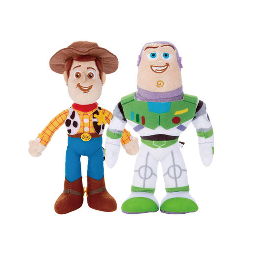 多美 TOMY  玩具总动员4毛绒玩具巴斯光年胡迪女孩公仔玩偶玩偶 商品图0