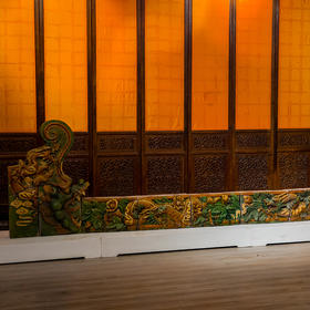 明 琉璃鸱吻构件