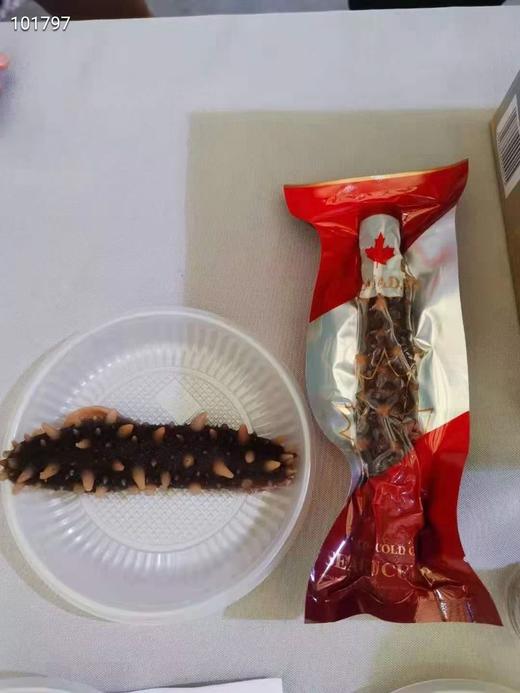 加拿大即食红刺参野生海参2磅开袋即食2种规格可选（一般贸易） 商品图0