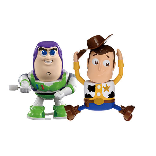 多美 TOMY  玩具总动员4发条机器人巴斯光年胡迪叉子儿童摆件 商品图0