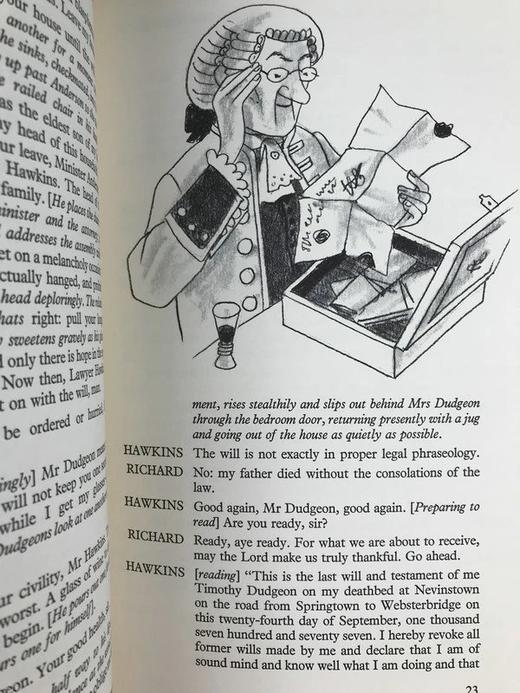 萧伯纳戏剧两部 波兰画家乔治·希姆配图 漆布精装16开 商品图9