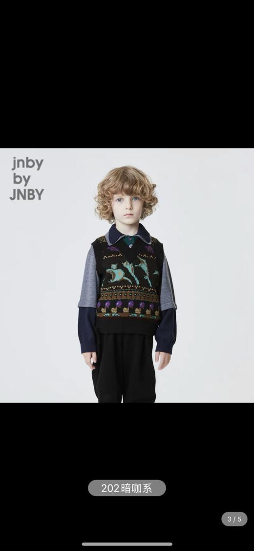 江南布衣童装21秋装新款男女童潮流时尚毛衫1L8307150 商品图5