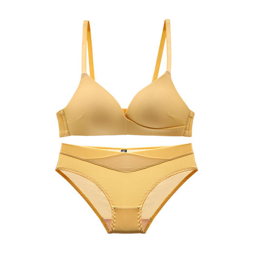 一片式无痕内衣跨境超薄款小胸罩显胸小女无钢圈聚拢上托文胸夏季 商品图4