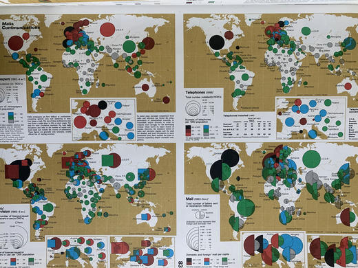 牛津世界经济地图集 300余幅插图 精装8开 商品图7