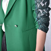 圣三利女装春秋季蕾丝拼接休闲西服外套SL121A25 商品缩略图3