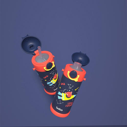 bobo保温杯 真空吸管杯 350ml 商品图4