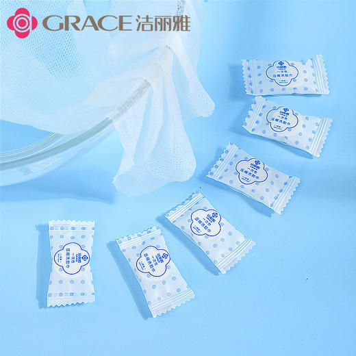 压缩一次性洗脸巾50粒  擦脸洁面巾颗粒便携旅行出差用品 商品图4