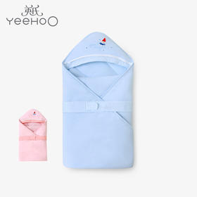 英氏新生婴儿抱被秋冬夹棉精灵大包被幼儿防踢抱毯YEBAJ31020A YEBAJ31019A