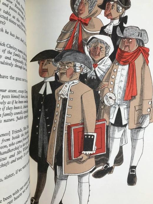 萧伯纳戏剧两部 波兰画家乔治·希姆配图 漆布精装16开 商品图11