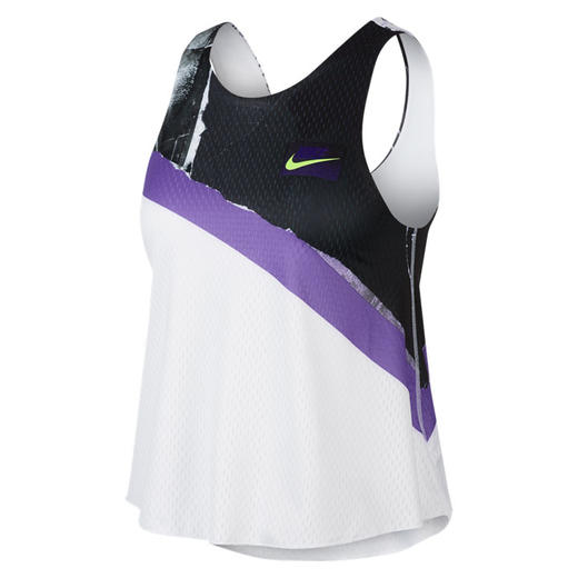 Nike 美网夏季网球训练运动无袖背心（二合一、自带运动内衣） 商品图1