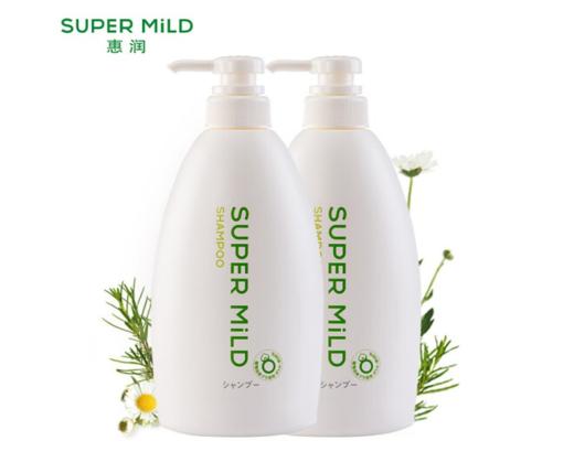 日本进口惠润柔净洗发露大瓶装(绿野芳香)600ml 商品图0