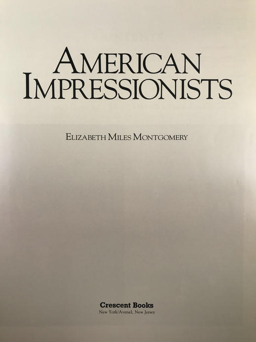 美国印象派画集 85幅插图 精装8开 商品图3