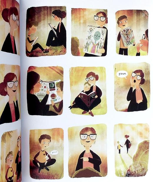 【中商原版】David Litchfield：棉花崖上的灯光 Lights on Cotton Rock 精品绘本 名家绘本 家庭与梦想 睡前阅读 英文原版 3-6岁 商品图6