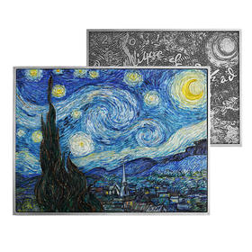 【上新预售】梵高《星空》纪念币、风靡的字母币上架！