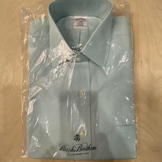  Brooks brothers/布克兄弟 男士免烫方领纯棉长袖衬衫 商品图0