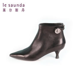 莱尔斯丹时尚优雅圆锥跟短靴1T45401