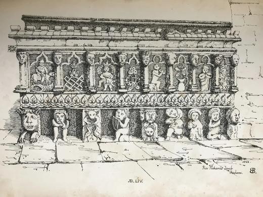 1862年 绘画协会作品集 约百幅插图 真皮精装大16开 商品图3