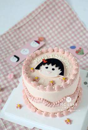 翻糖樱桃小丸子头像