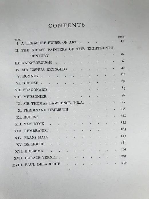 1902年 英国华莱士收藏馆藏画图集 20幅插图 布面精装大16开 商品图3