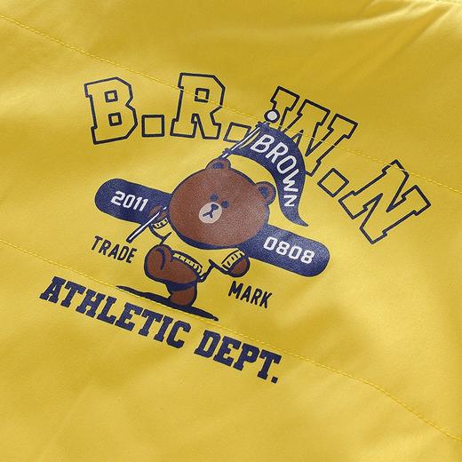 英氏-童衣类（秋）E1连针短外套, 极光蓝, 110CM 商品图3